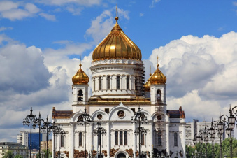 Мультимедийная история Руси в храме Христа Спасителя