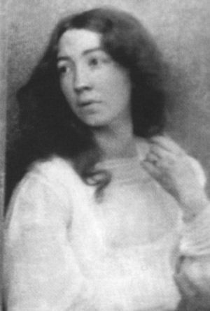 М.В. Сабашникова- первая жена Волошина. 1905- 1906 г. Фото М. А. Волошина